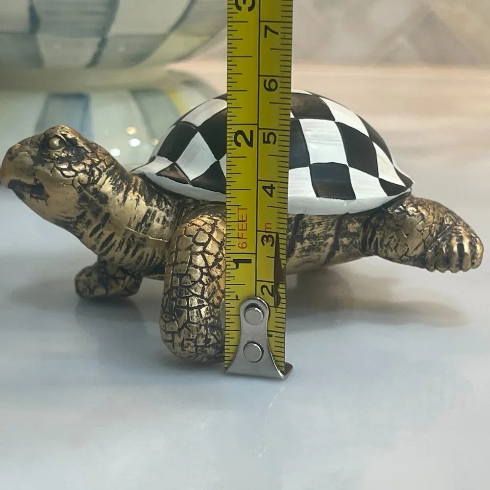 MacKenzie-Childs Turtle Pot Climber-NEW